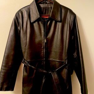 Womans Leather Coat